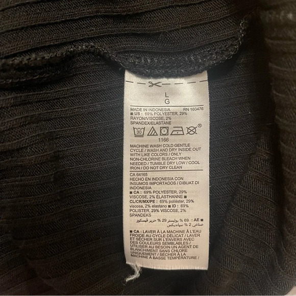 Old Navy Women’s Ribbed Knit Button Front Belted Midi Dress Size Large - Picture 8 of 8